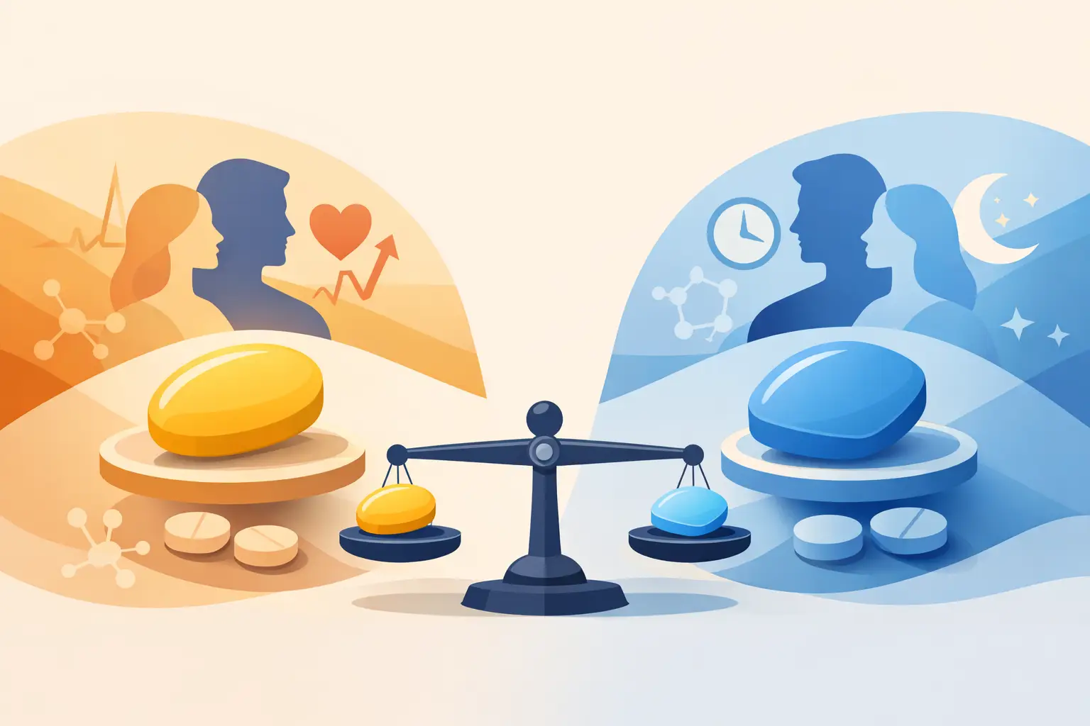 Tadalafil vs sildenafil: co funguje lépe?