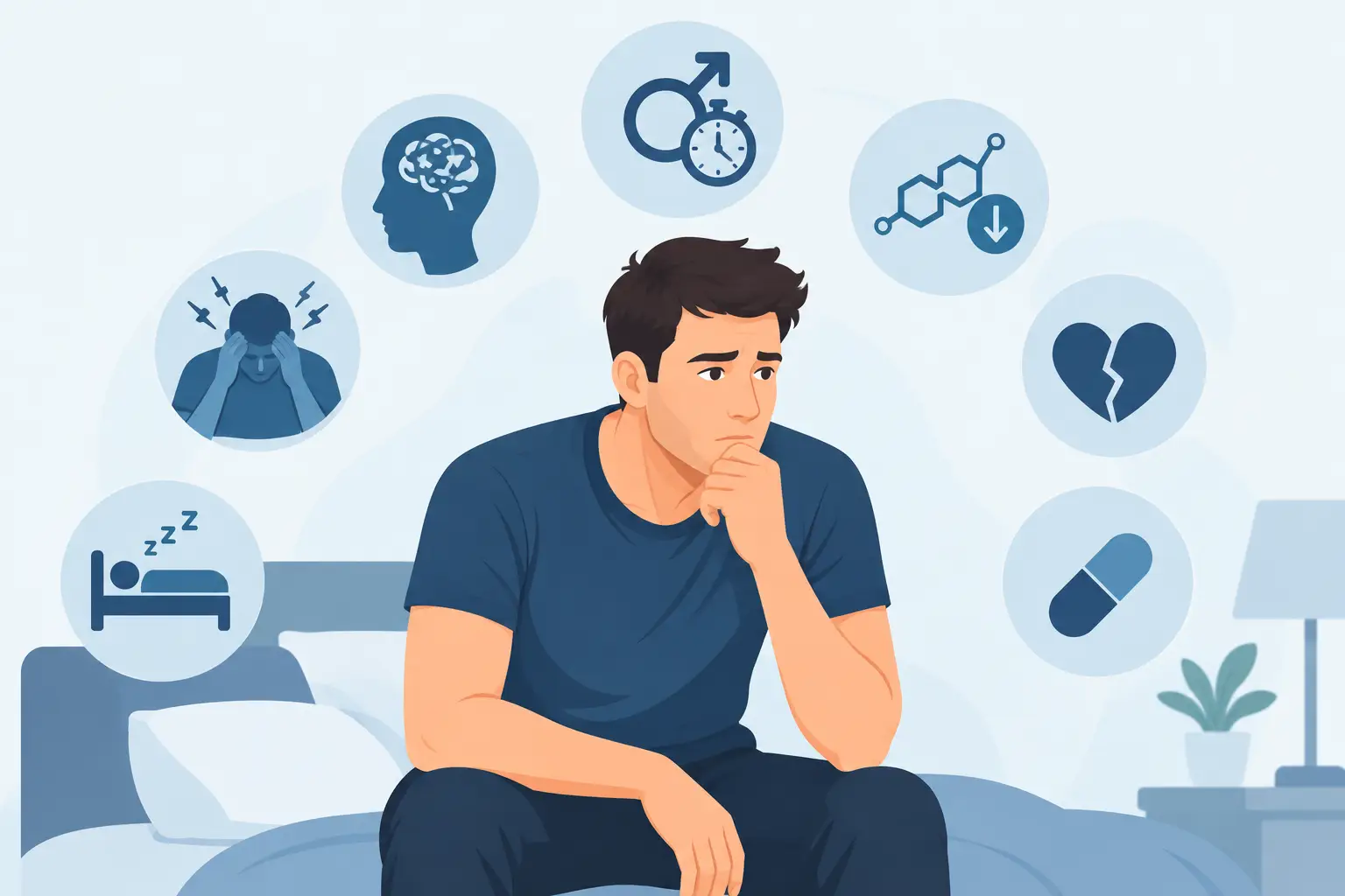 Quelles sont les causes de l'éjaculation précoce chez les hommes ?